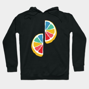 Rainbow Lemon Slices Hoodie